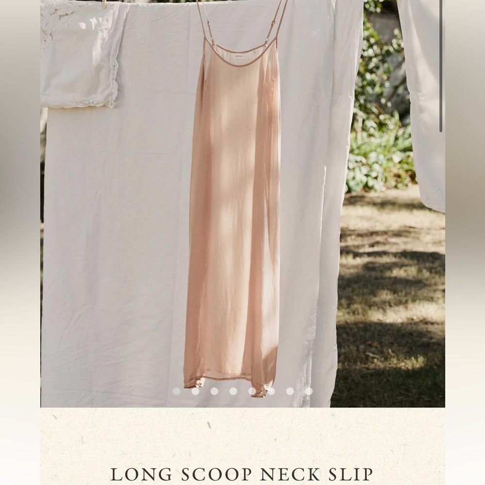ISO PEACH 🍑 DOEN slip xs